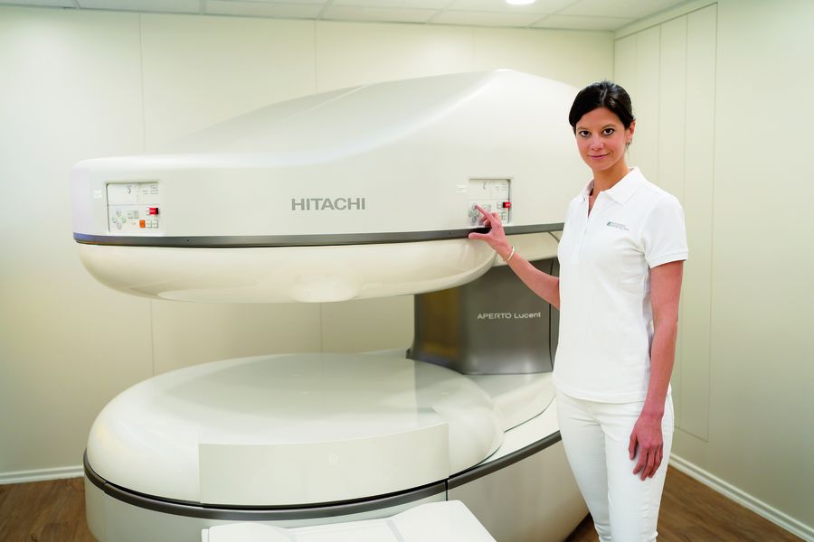 Kernspintomographie , offenes MRT